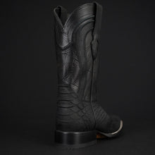 Load image into Gallery viewer, 068 Man Rodeo black boots 🔥 python leather print