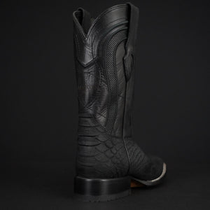 068 Man Rodeo black boots 🔥 python leather print