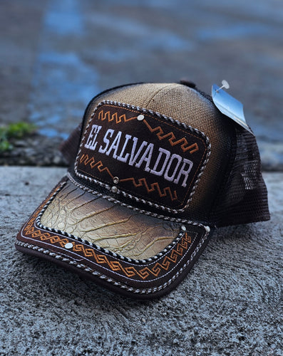 00089 Gorra Charra Mexicana 🇲🇽 El Salvador