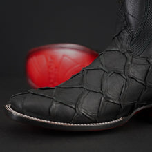 Load image into Gallery viewer, 067 Man Rodeo black boots 🔥 pirulucu leather print