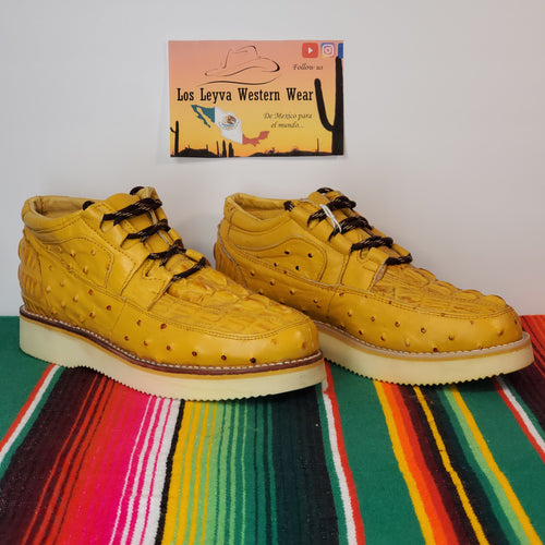Zapato vaquero imitación coco/ave 🇲🇽