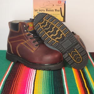 005 Steel toe Man work boots 🇲🇽 6in