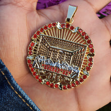 Cargar imagen en el visor de la galería, 022  14k plated gold pendant