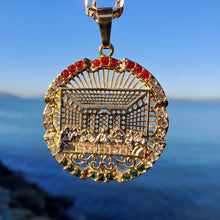 Cargar imagen en el visor de la galería, 18k plated gold and silver chain and pendant