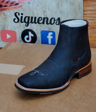 Cargar imagen en el visor de la galería, Est 009 botin piel  Rhino 🔥 men boots rubber sole