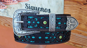 Cinto navajeado para dama 🤠 Est Jannett