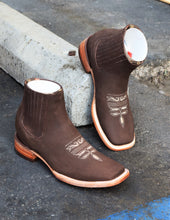 Load image into Gallery viewer, Botin rodeo gamusa Justin  - MENS  boots