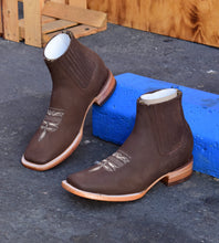 Load image into Gallery viewer, 0040 Women&#39;s  boots - Botin rodeo gamusa Justin  -