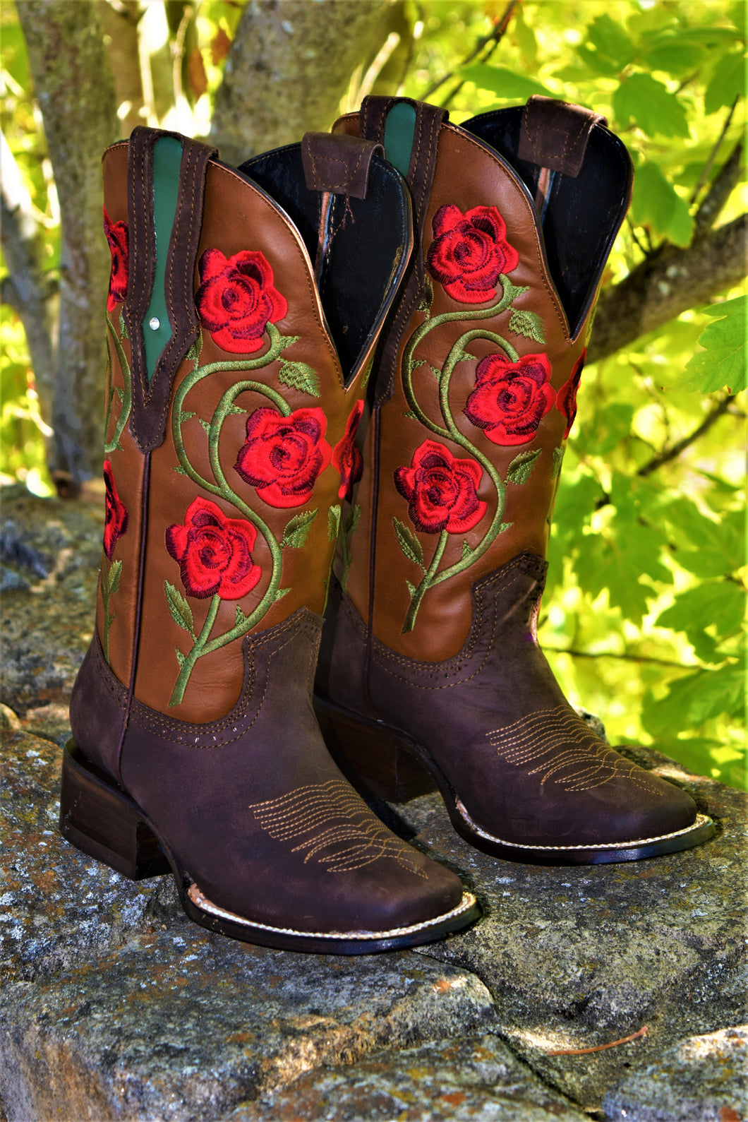 0006 La Rojita Rodeo woman boots JB-1501 Wide Boots