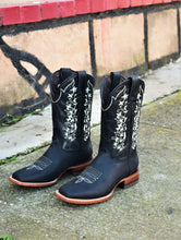 Cargar imagen en el visor de la galería, 037 Tania rodeo women boots short boots  BLACK😍