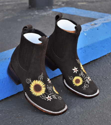 013 Botin Estela Girasol  / 725 de mujer  nobuck 😍🤠