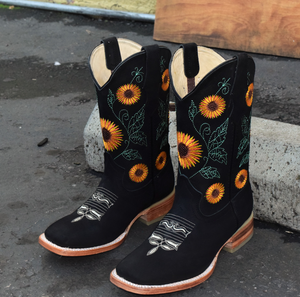 0051 Est Cheli Girasol woman boots 🌻  Negro sunflower 😍