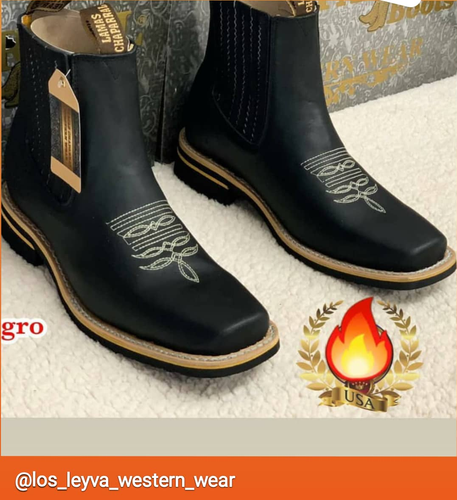 Botin Vaquero Luis Botin Negro