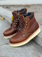 Load image into Gallery viewer, 516 light brown work boots