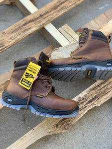 608 Light Brown work boots