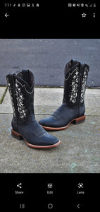 037 Tania rodeo women boots short boots  BLACK😍