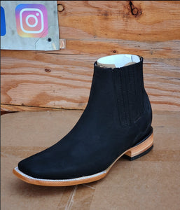 00042 Botin Justin rodeo punta cuadrada 🔥
