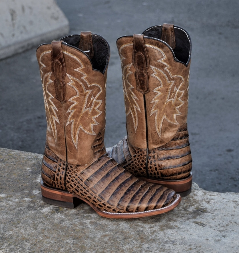Man Rodeo boots 🔥 cocrodile leather print 0040