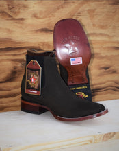 Load image into Gallery viewer, 003 Est California botin charro rodeo piel nobuck🔥 Los Altos Boots