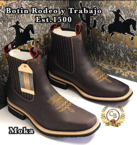 0024 Men botin Moka 6 inch boots 🇲🇽💥