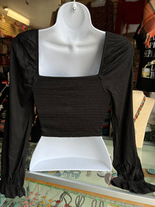 Ximena Black Top