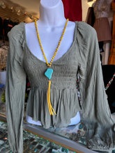 Load image into Gallery viewer, Carolina Dusty Olive Top