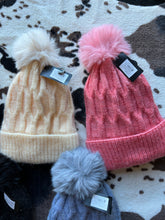 Load image into Gallery viewer, Pom Pom  Beanie Pick your color