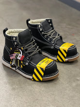 Load image into Gallery viewer, 00038 (Steel toe) 514 Black Patron boots