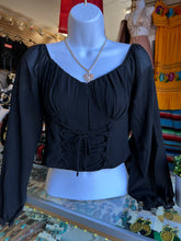 Load image into Gallery viewer, Brenda Black top 🖤size small only