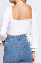 Load image into Gallery viewer, Ximena White Top