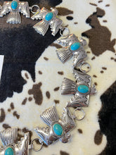 Load image into Gallery viewer, Western Eagle Chain Belt 42” long