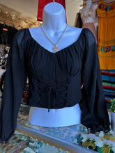 Load image into Gallery viewer, Brenda Black top 🖤size small only