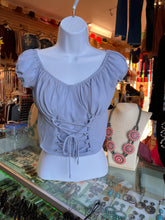 Load image into Gallery viewer, Angelica Blue Top size small and large