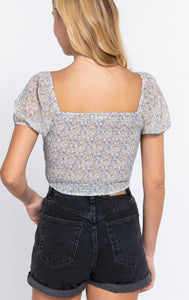 Melissa Floral Plus size top