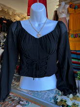 Load image into Gallery viewer, Brenda Black top 🖤size small only