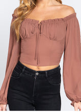 Load image into Gallery viewer, Brown Top size small to 2xl
