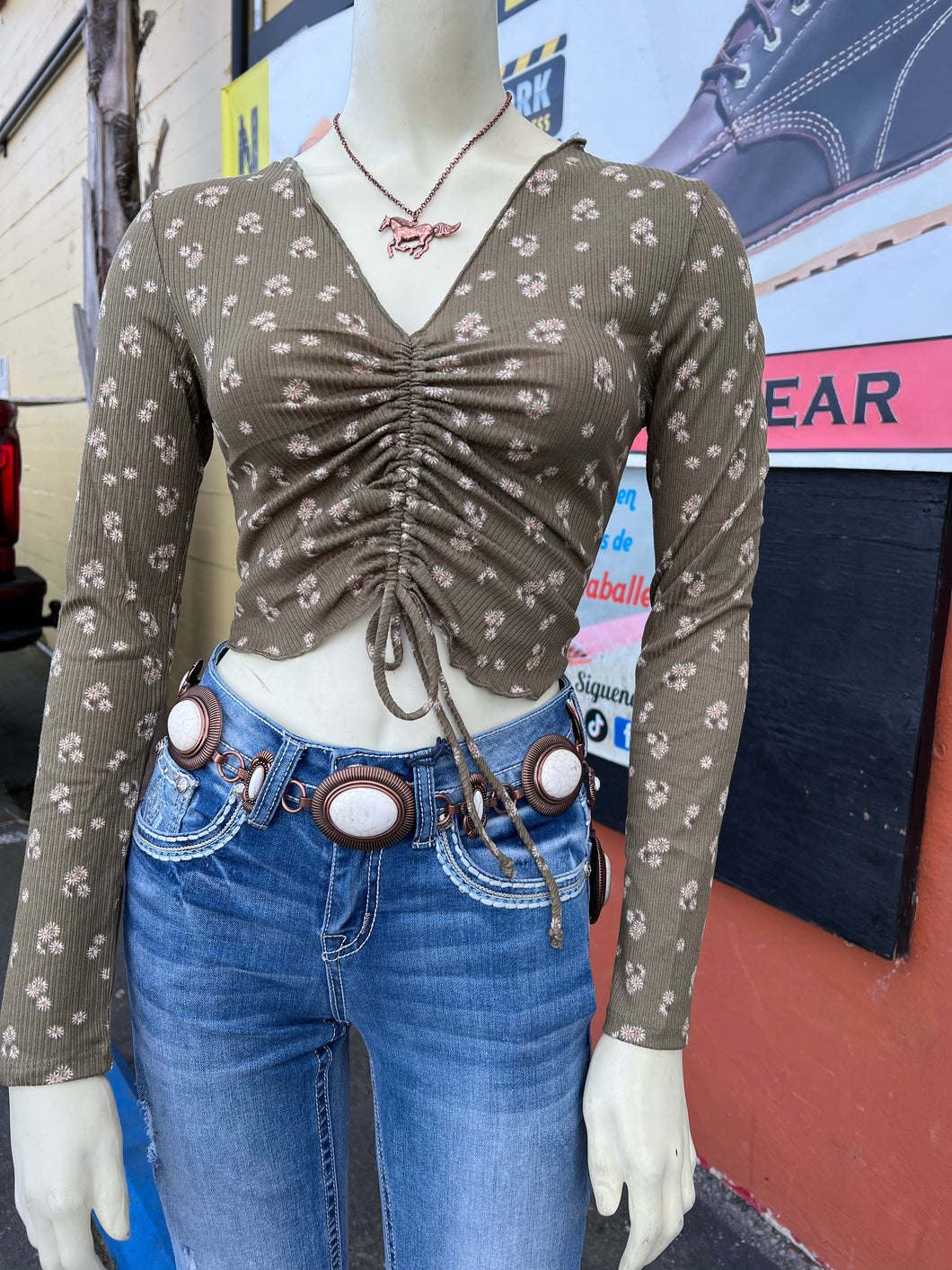 Cristina floral top