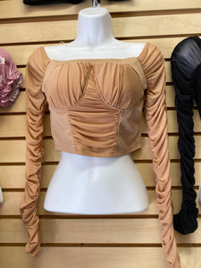 01 Beige Women Top