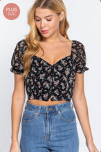 Load image into Gallery viewer, Alondra Floral Plus size top