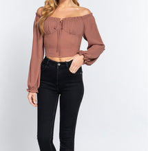Load image into Gallery viewer, Brown Top size small to 2xl