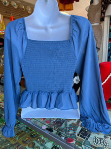 Laurita Long sleeve top size small only