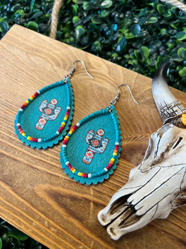 Cactus Earrings
