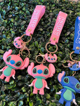 Load image into Gallery viewer, Stitch Keychain 💙💗