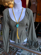 Load image into Gallery viewer, Carolina Dusty Olive Top