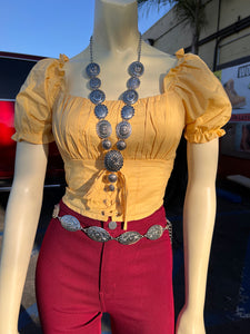 Concho silvertone set