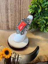 Load image into Gallery viewer, Red western ring