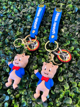 Load image into Gallery viewer, Porky Keychain 💙