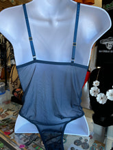Load image into Gallery viewer, V Neck lace bodysuit one piece