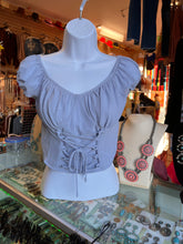 Load image into Gallery viewer, Angelica Blue Top size small and large