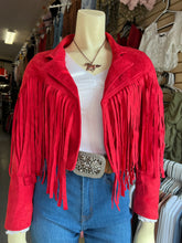 Load image into Gallery viewer, Suede Fringe Jackets 👇🏻👇🏻Pick your color